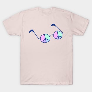 Peace Sign Glasses T-Shirt